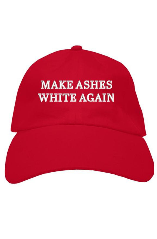 "MAWA" premium dad hat - red
